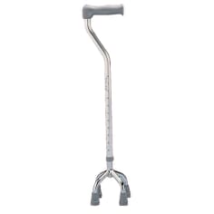 Small Base Quad Cane in Lightweight Aluminium from Essential Aids