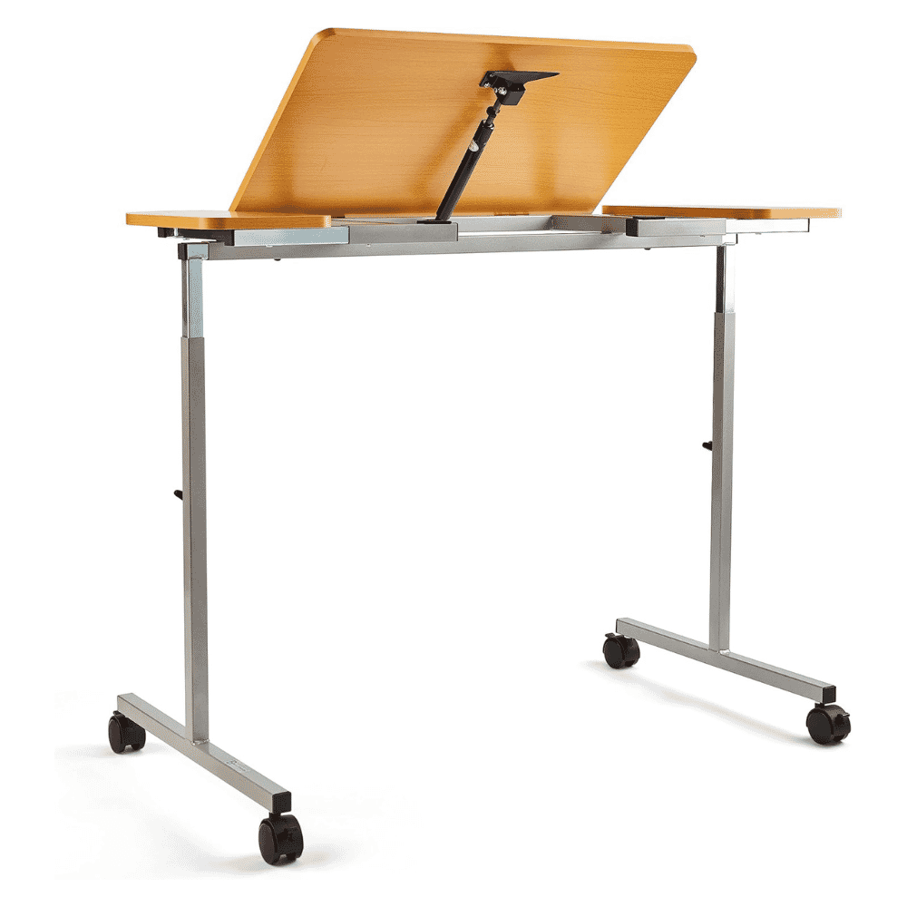 adjustable tilting wheelchair table back