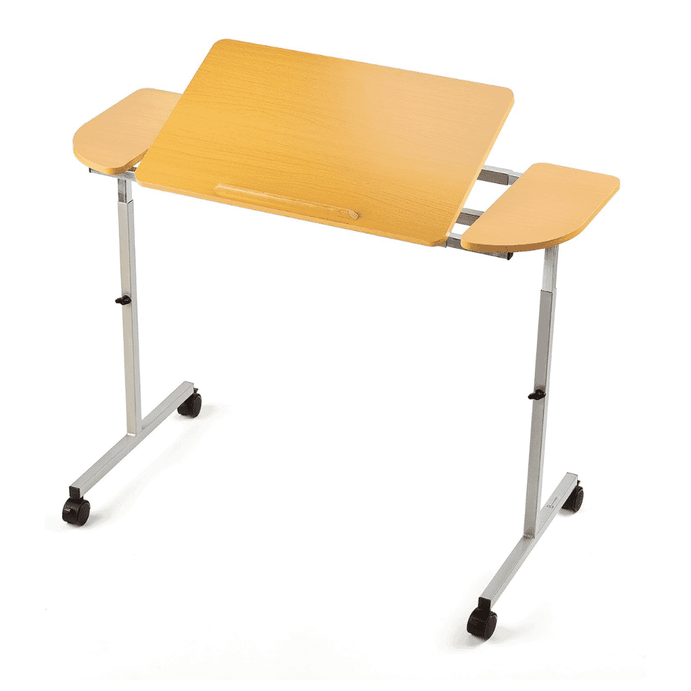 adjustable tilting wheelchair table tilting