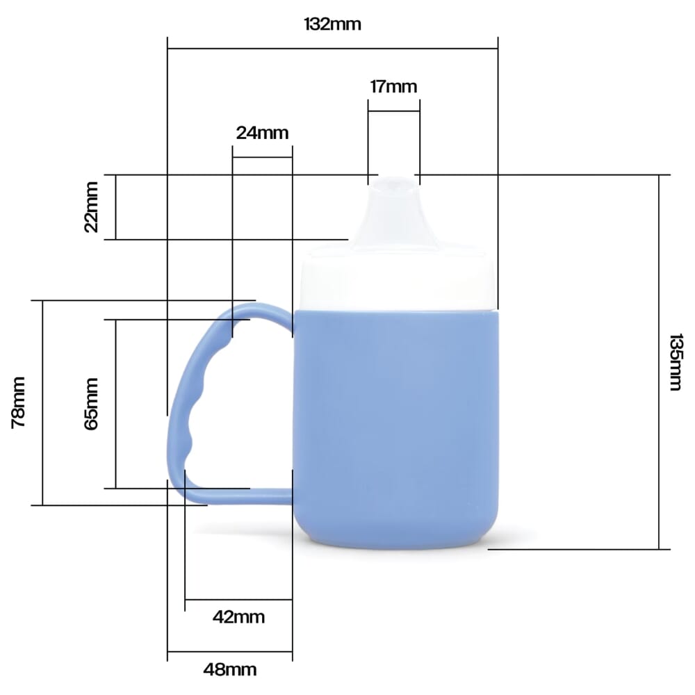 adult drinking cup dimensions