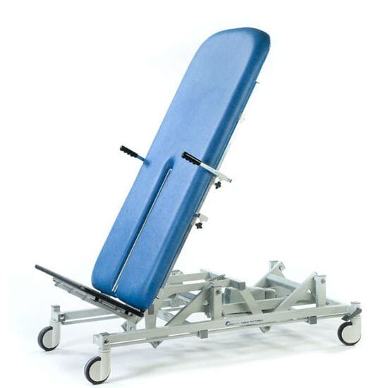 adult tilt table divided leg