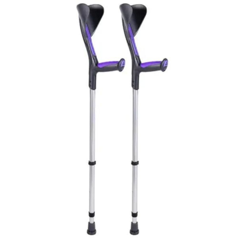 View Advance Fashion Elbow Crutches Purple information