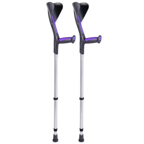 View Advance Texture Elbow Crutches Purple information