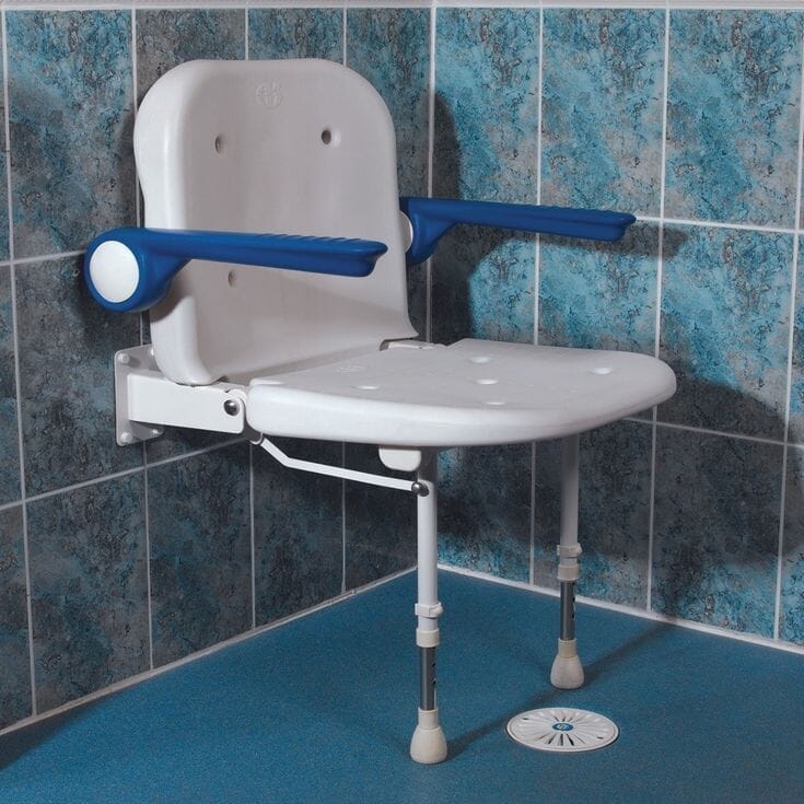 View Advanced Wall Mounted Shower Seat Standard information