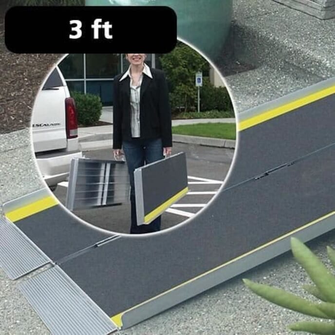 advantage non slip suitcase ramp 3ft