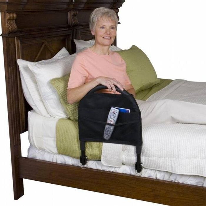 advantage traveller bed rail in use