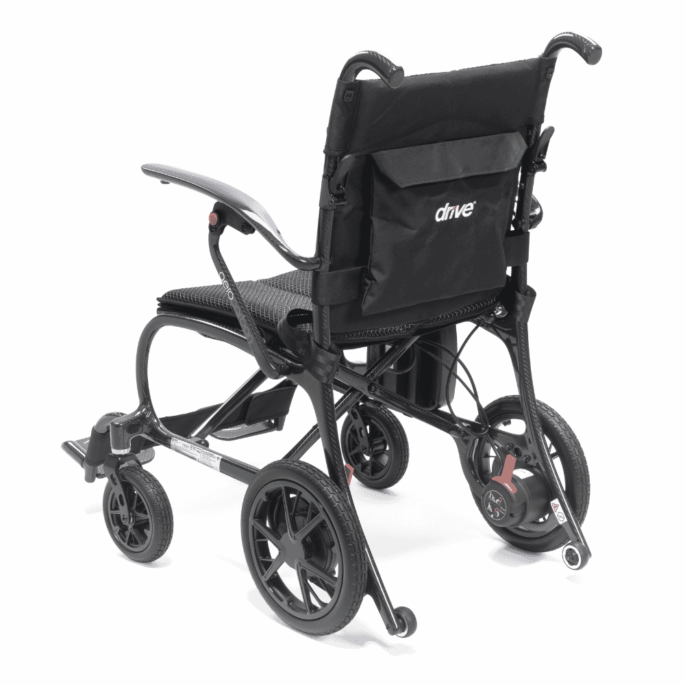 aerocarbon folding electric wheelchair back