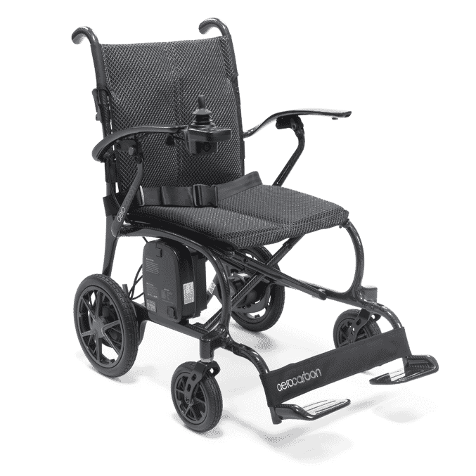 aerocarbon folding electric wheelchair