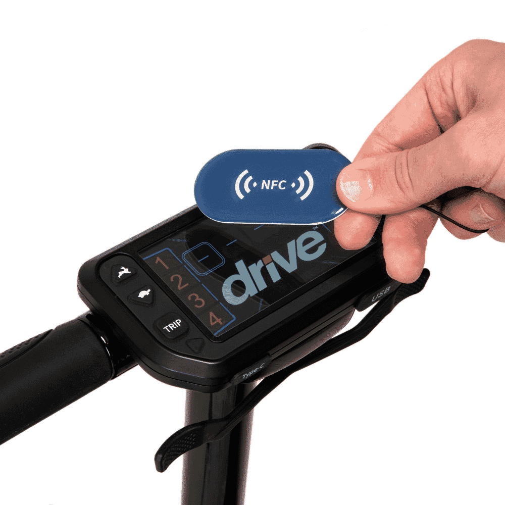 aerocarbon folding scooter nfc fob