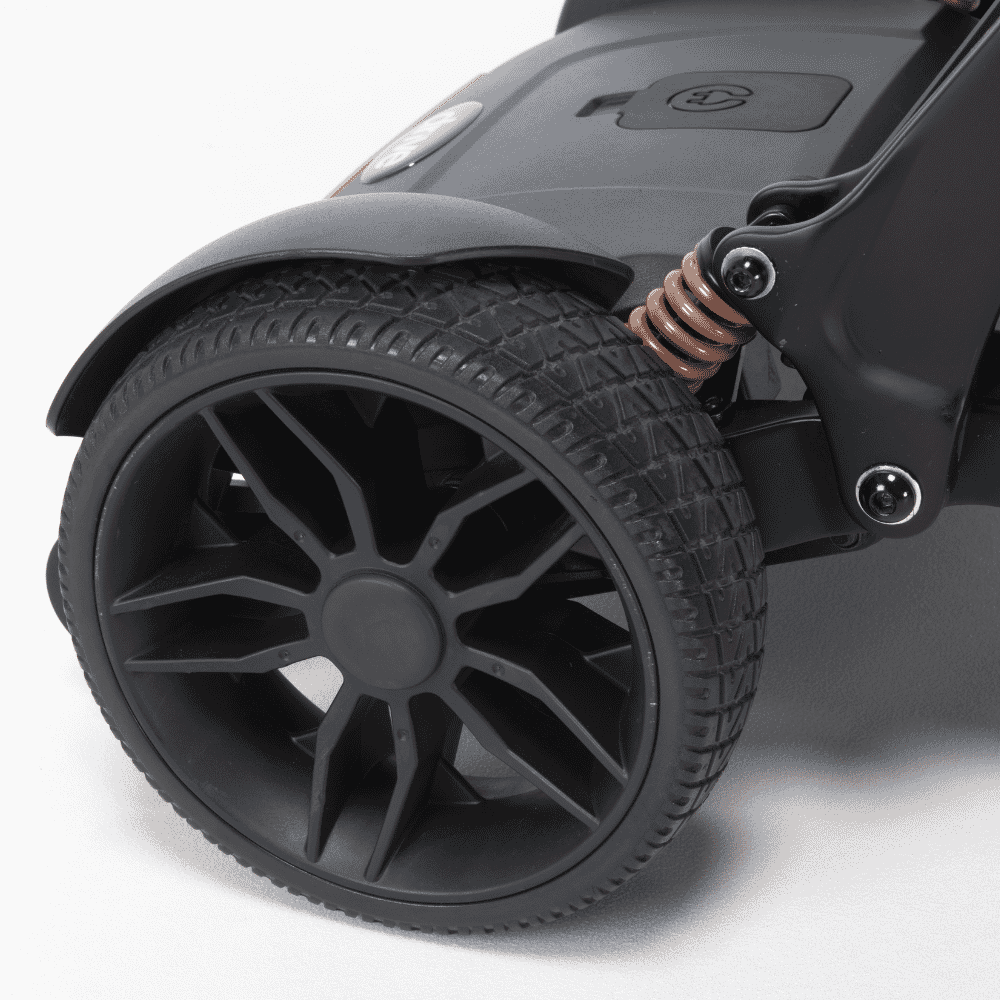 aerocarbon folding scooter suspension