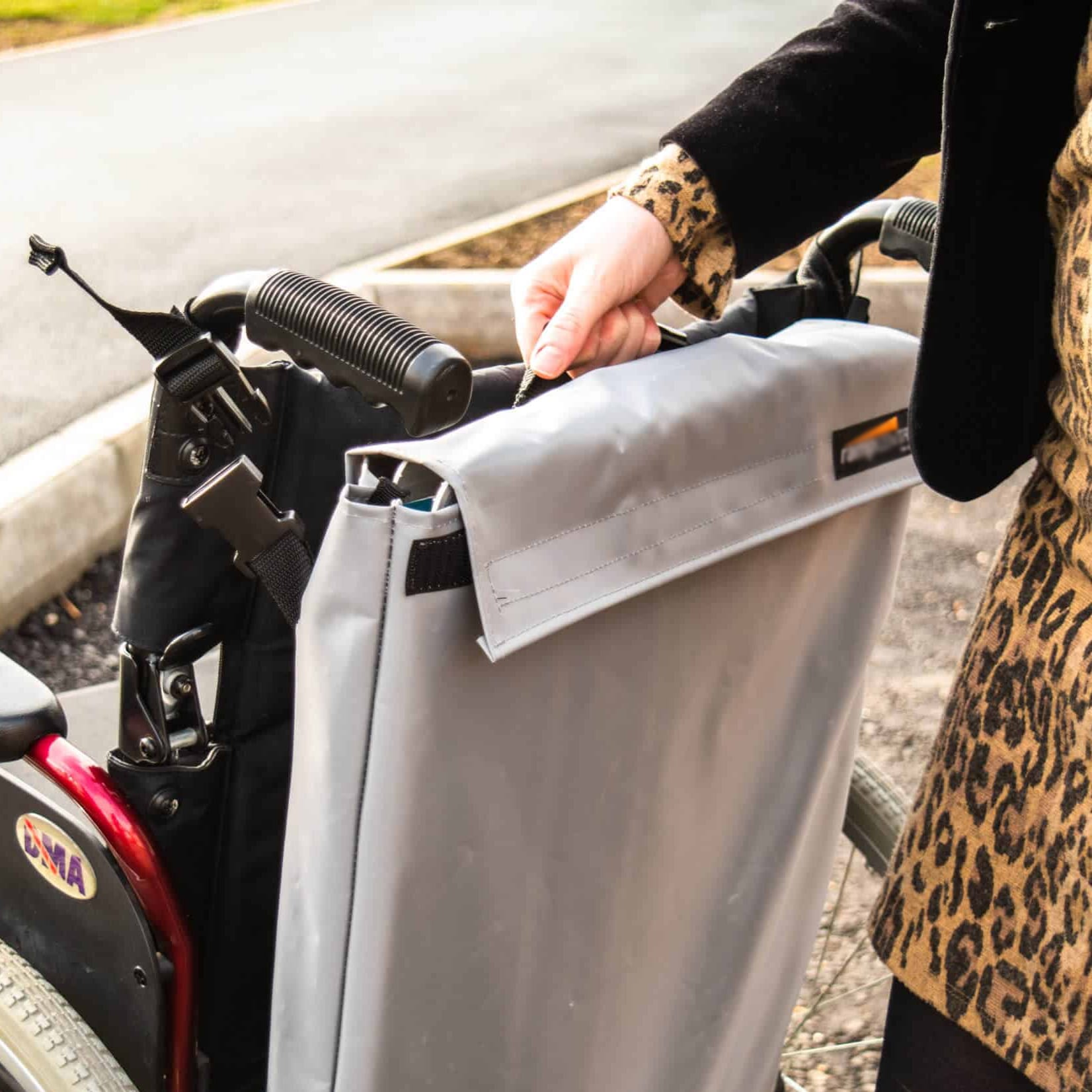 aerolight travel kerb ramp in the carry bag