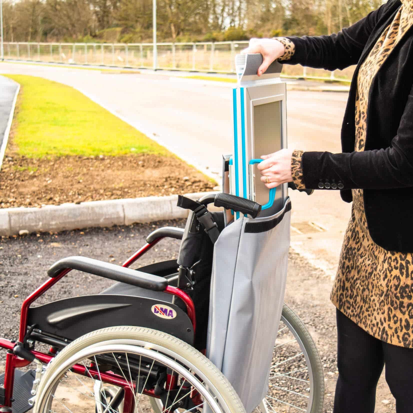 aerolight travel kerb ramp into bag