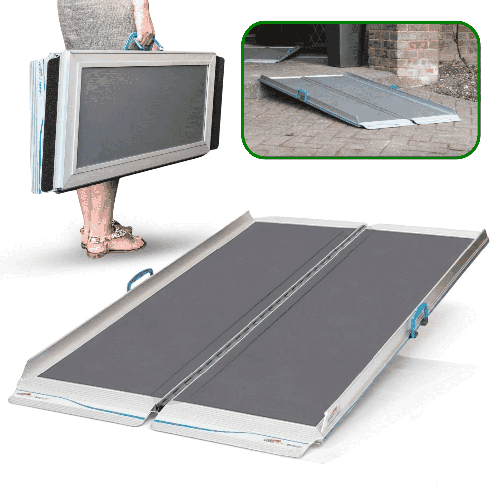 Aerolight-Xtra Portable Folding Wheelchair Ramp