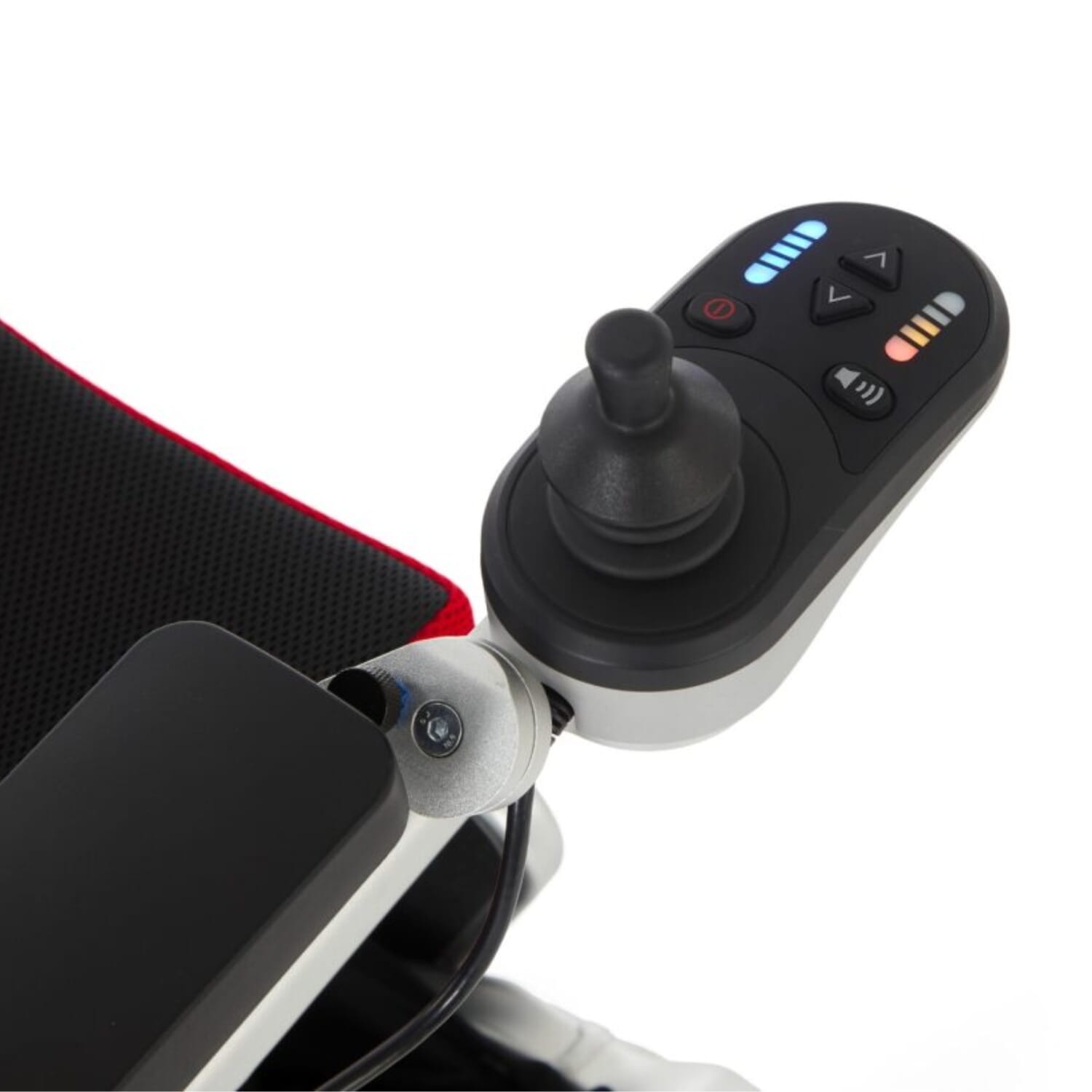 aerolite trekker folding electric wheelchair controls