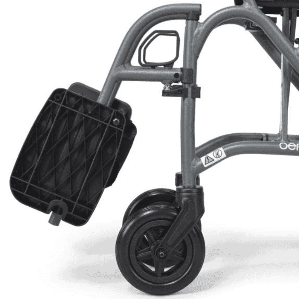 aeromg self propelled wheelchair foot plates