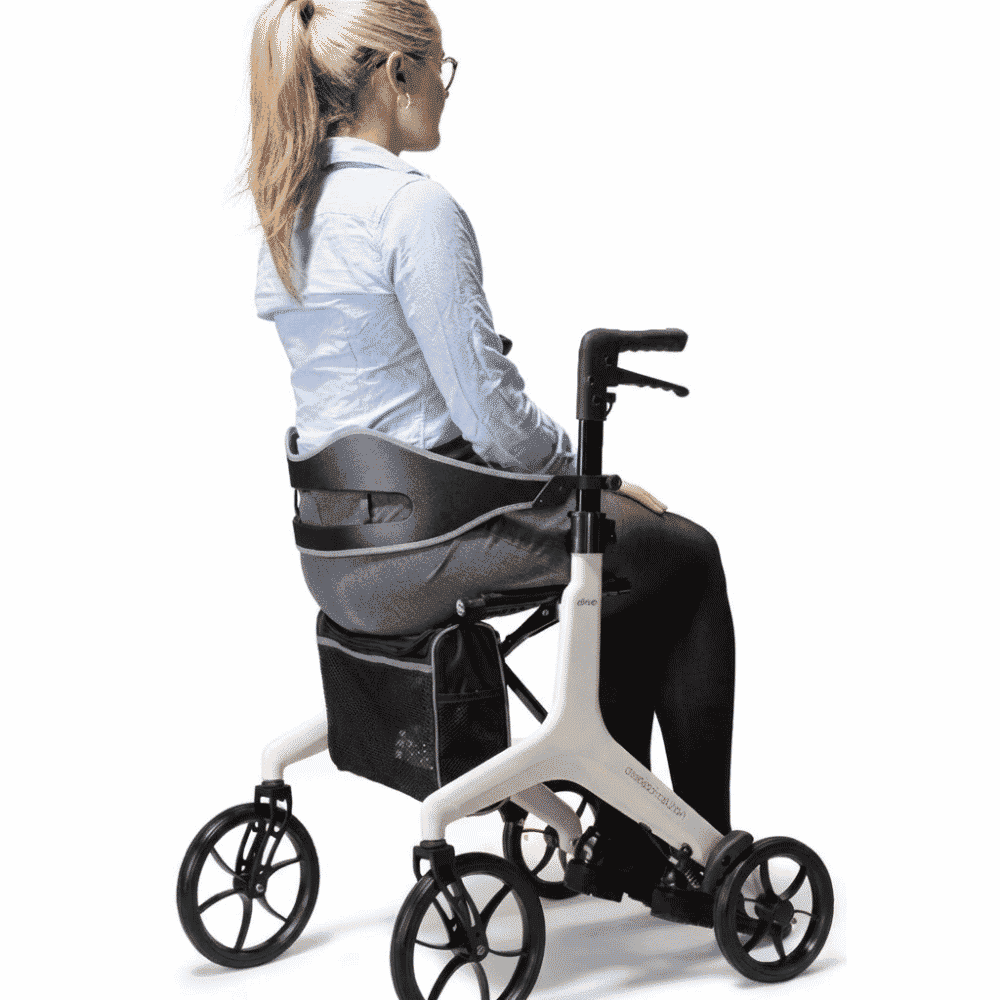 AeroWalk Carbon Fibre Rollator Cream