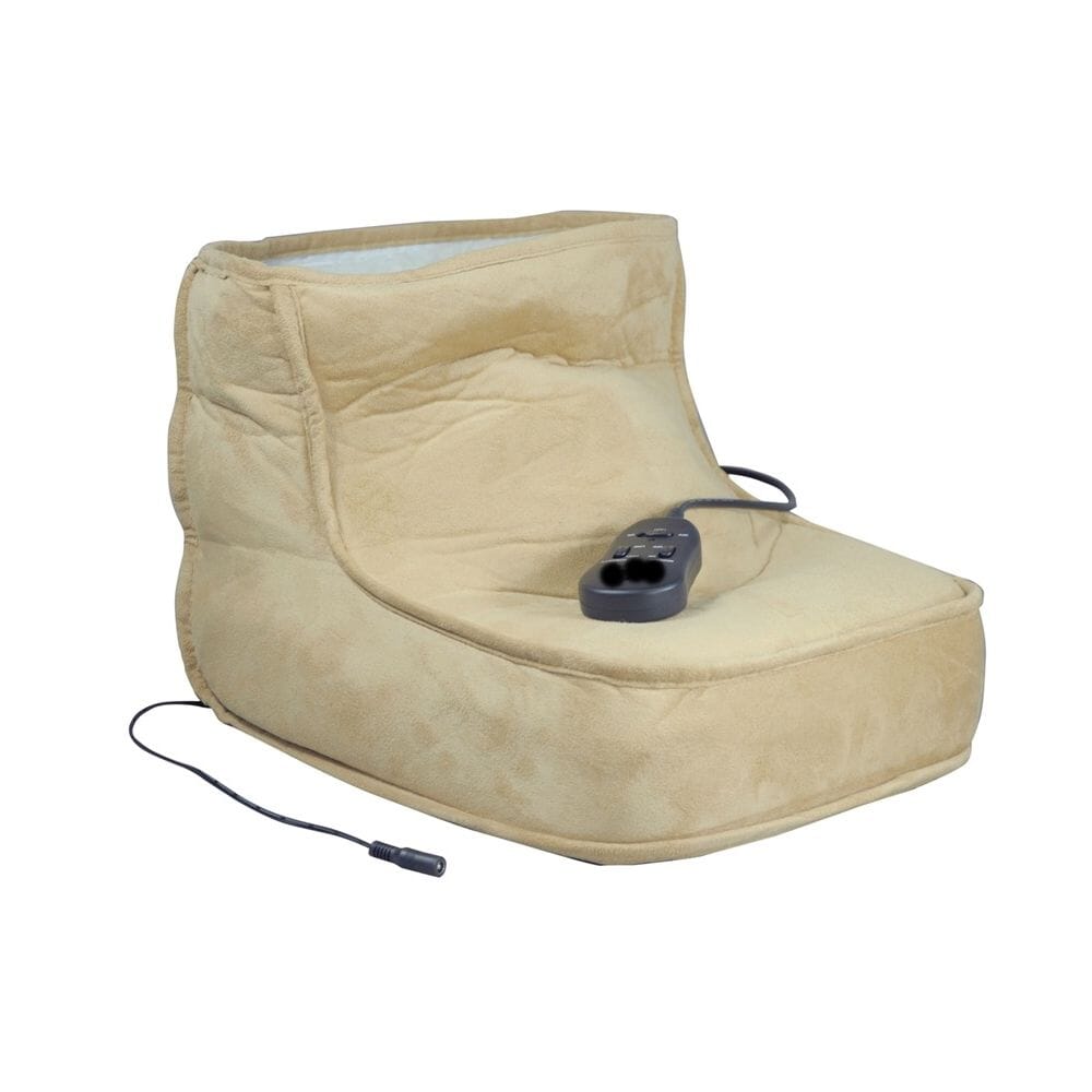 View Aidapt Electric Massaging Foot Boot Aidapt Electric Dual Speed Soft Massaging Foot Boot with Heat Beige information