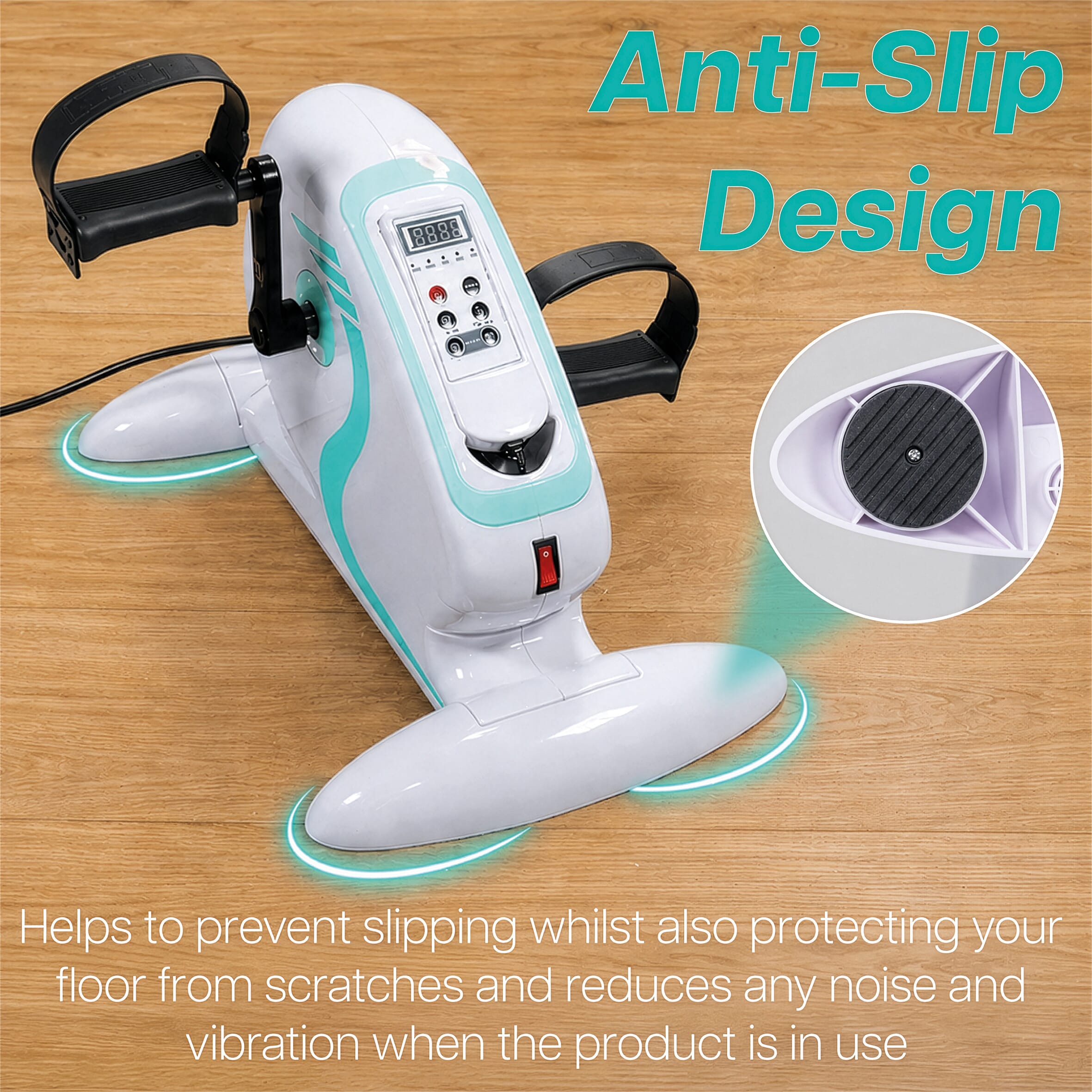 aidapt motorised electric mini exercise bike 8