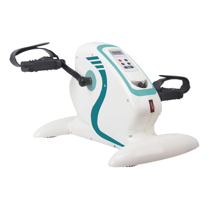 aidapt motorised electric mini exercise bike