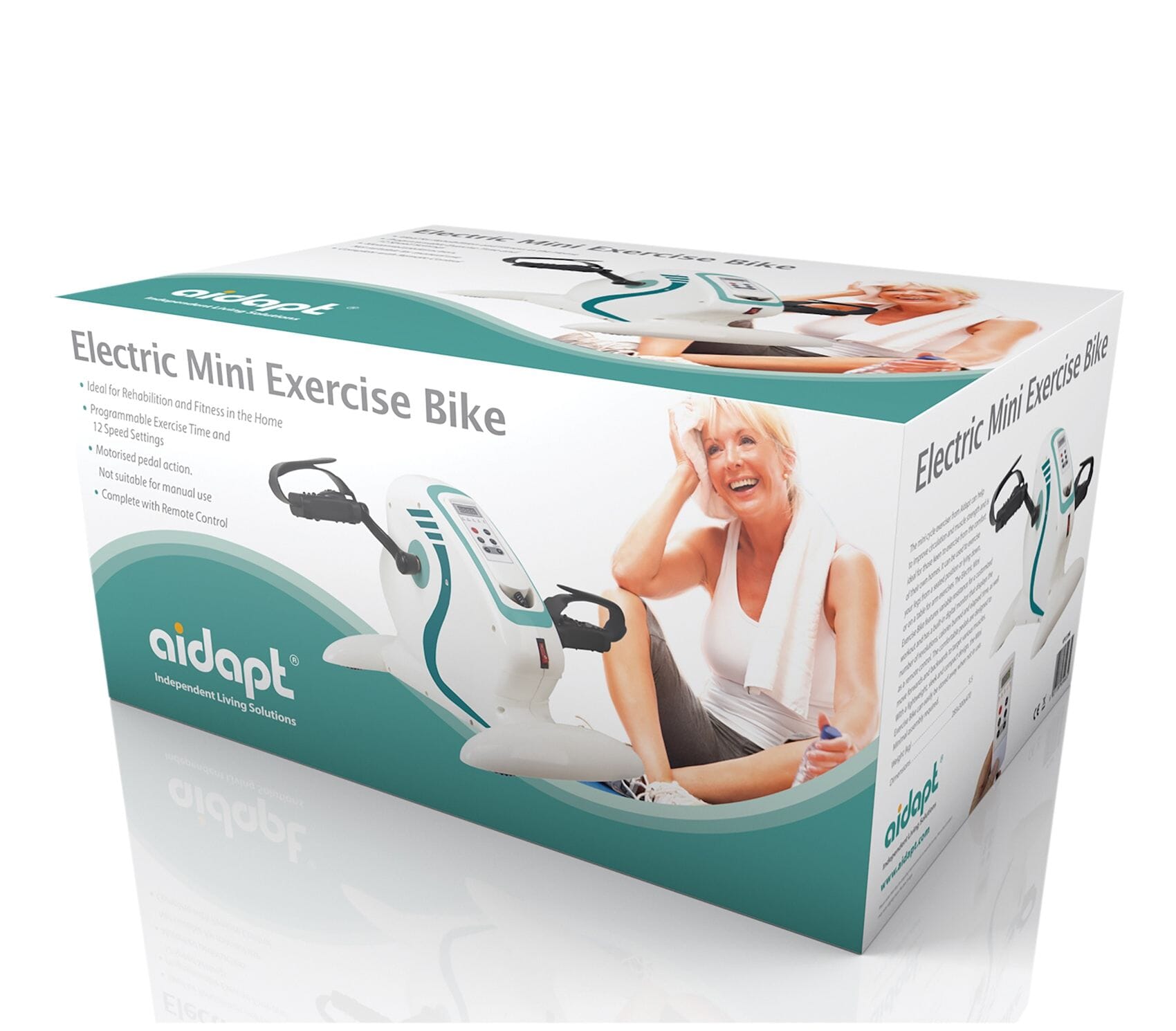 Aidapt Motorised Electric Mini Exercise Bike from Essential Aids