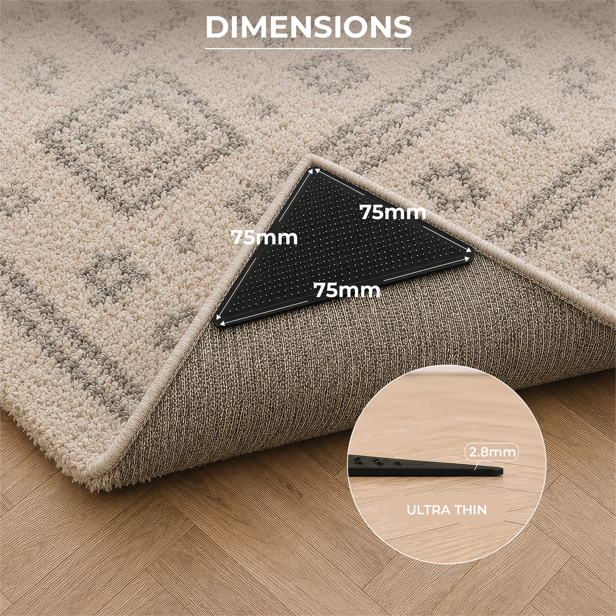 aidapt rug stops pack of 8 8