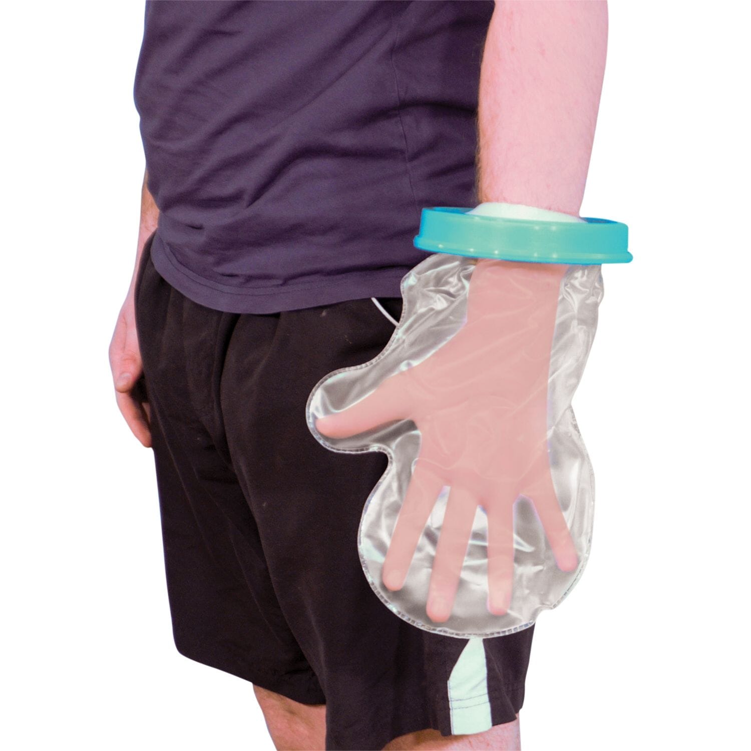 View Aidapt Waterproof Cast and Bandage Protector for use whilst ShoweringBathing Adult Hand information