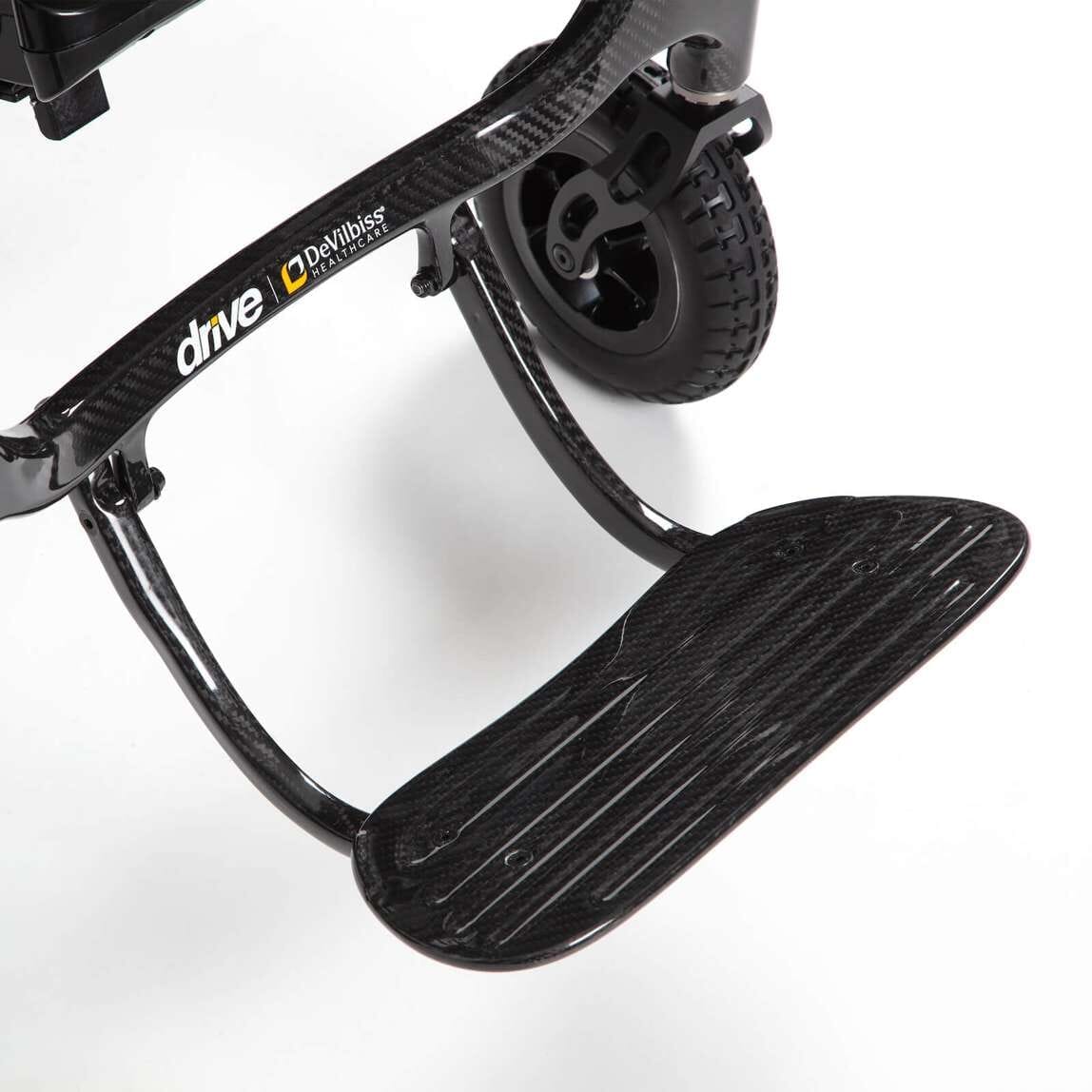 airfold carbon fibre electric wheelchair footplate