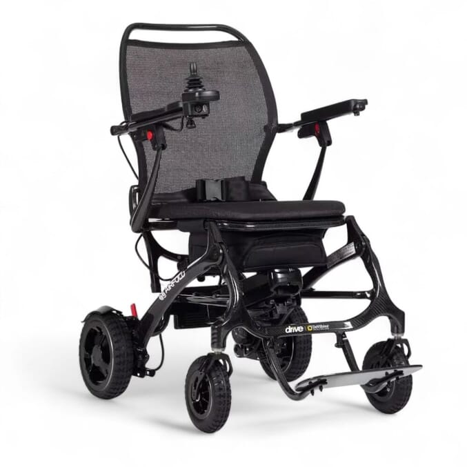 airfold carbon fibre electric wheelchair
