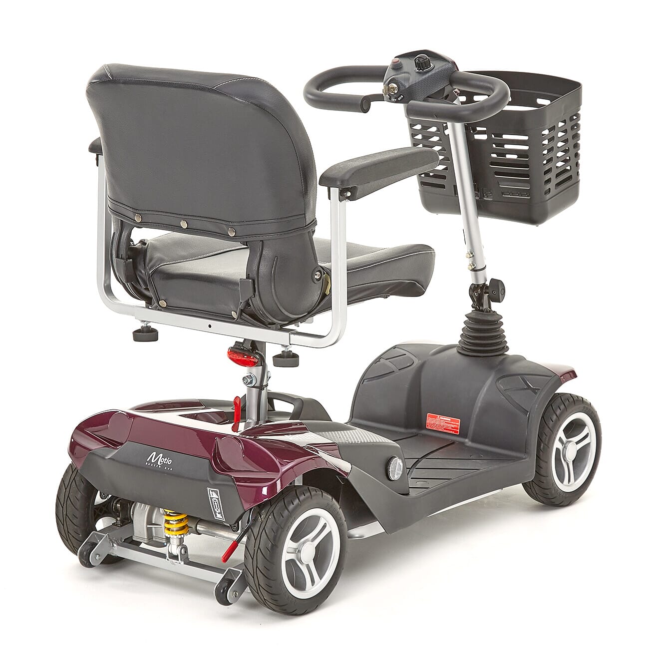 airium boot scooter plum back