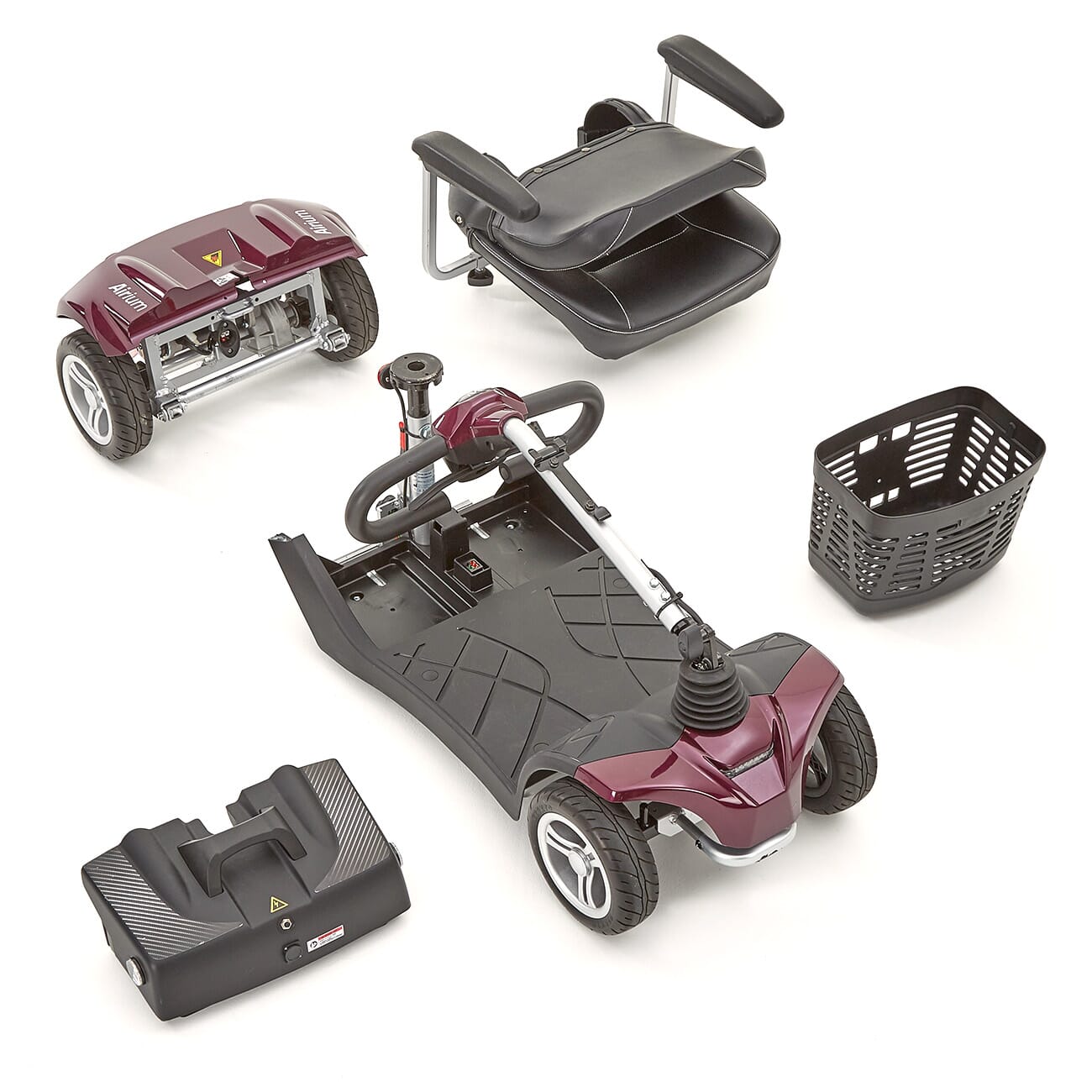 airium boot scooter plum dismantle