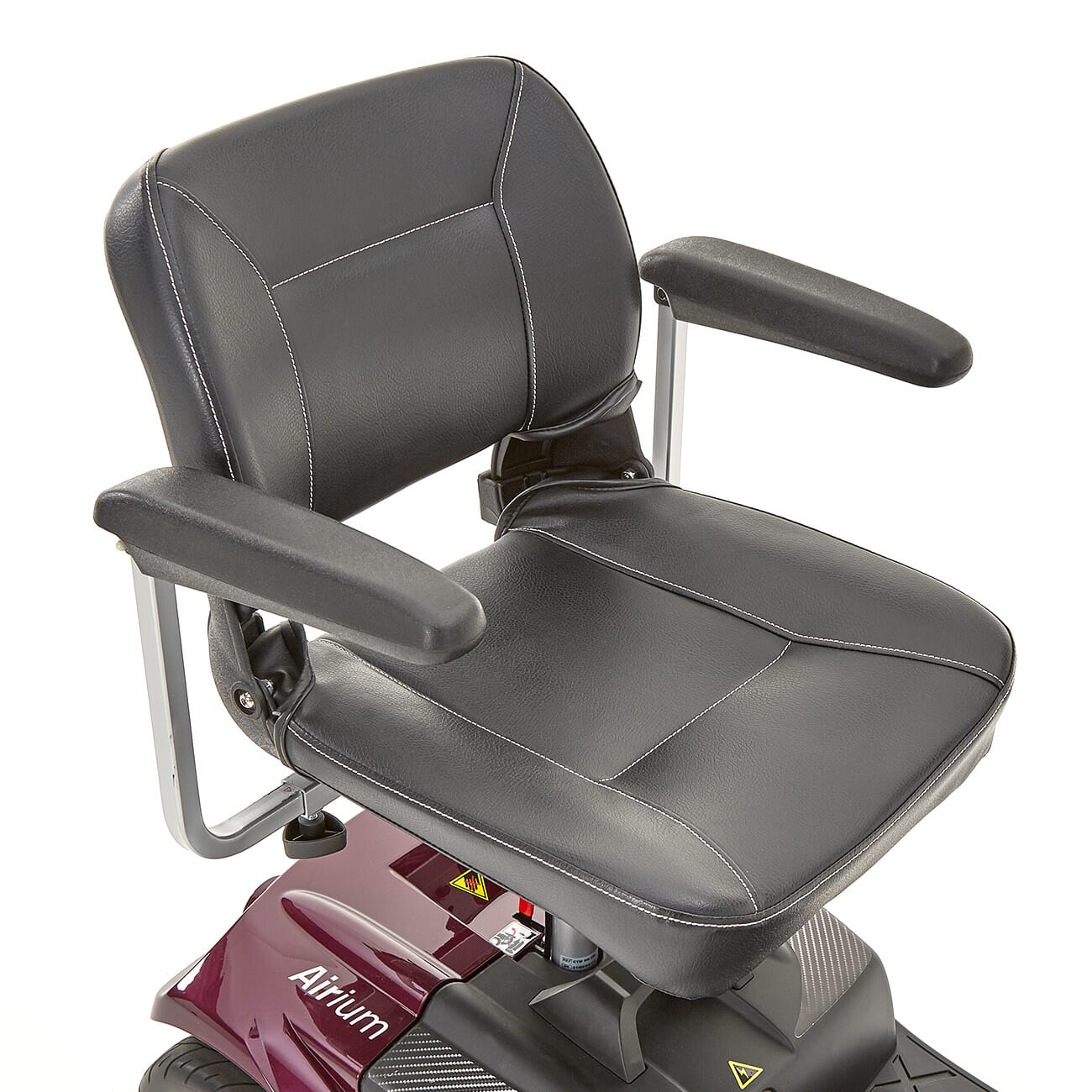 airium boot scooter plum seat