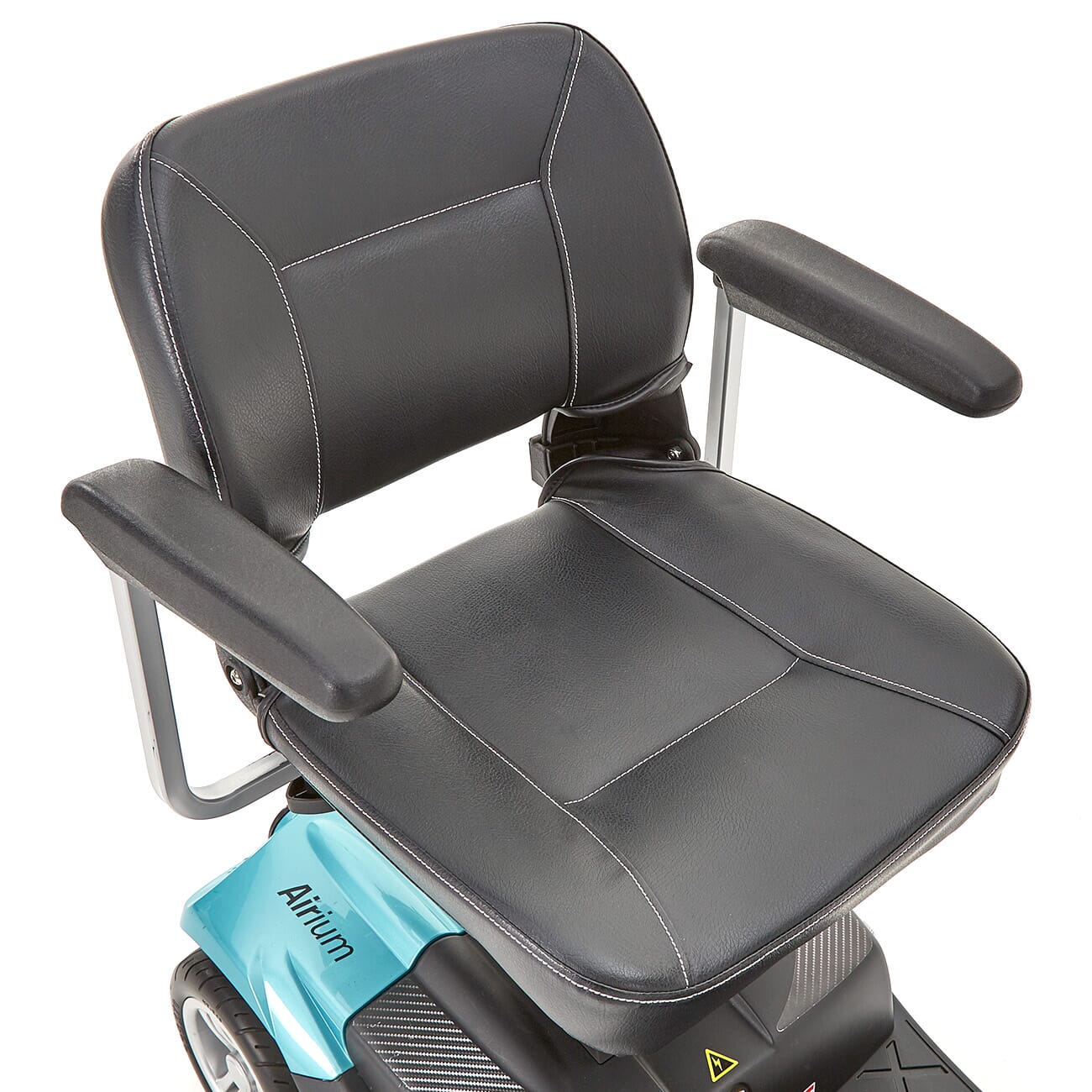 airium boot scooter teal seat