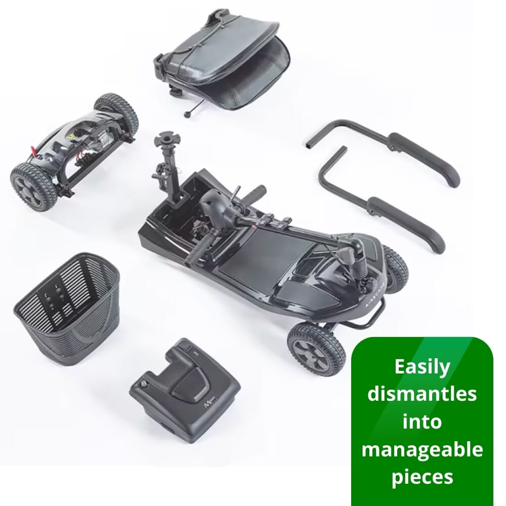 airscape boot scooter dismantles