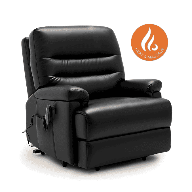 alberta dual motor riser recliner chair heat and massage upgrade