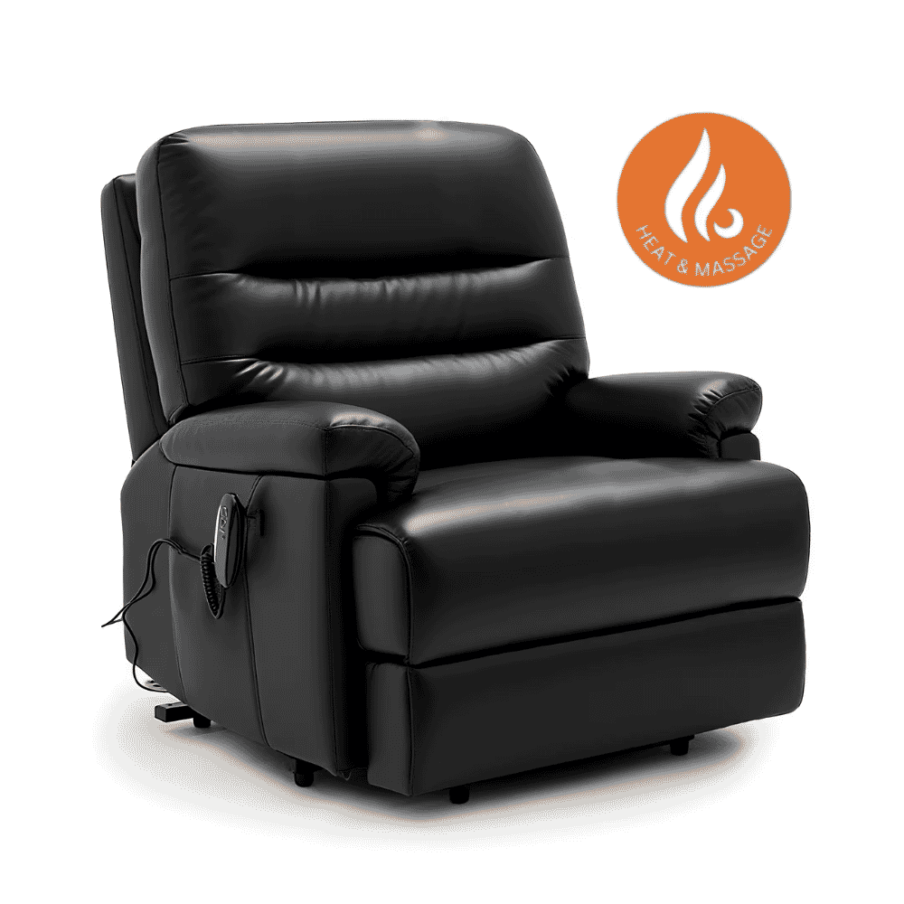 alberta dual motor riser recliner chair heat and massage upgrade