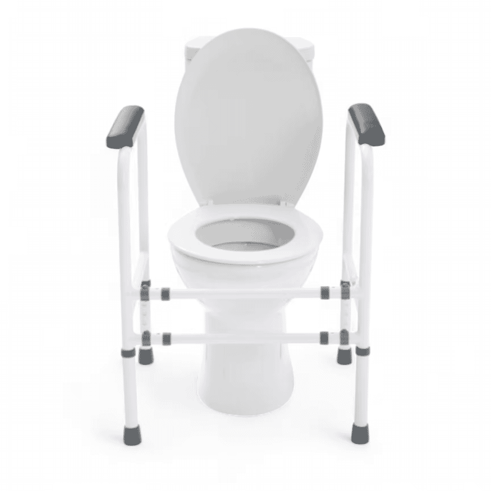 alerta adjustable toilet frame front