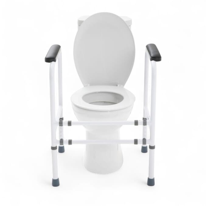 alerta adjustable toilet frame