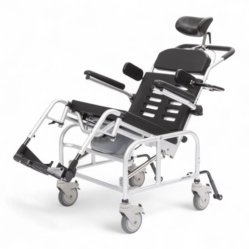 Alerta Aqua Tilt-In-Space Hi-Lo Shower Commode Chair