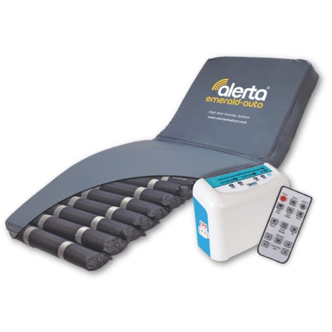 alerta emerald auto overlay alternating pressure mattress