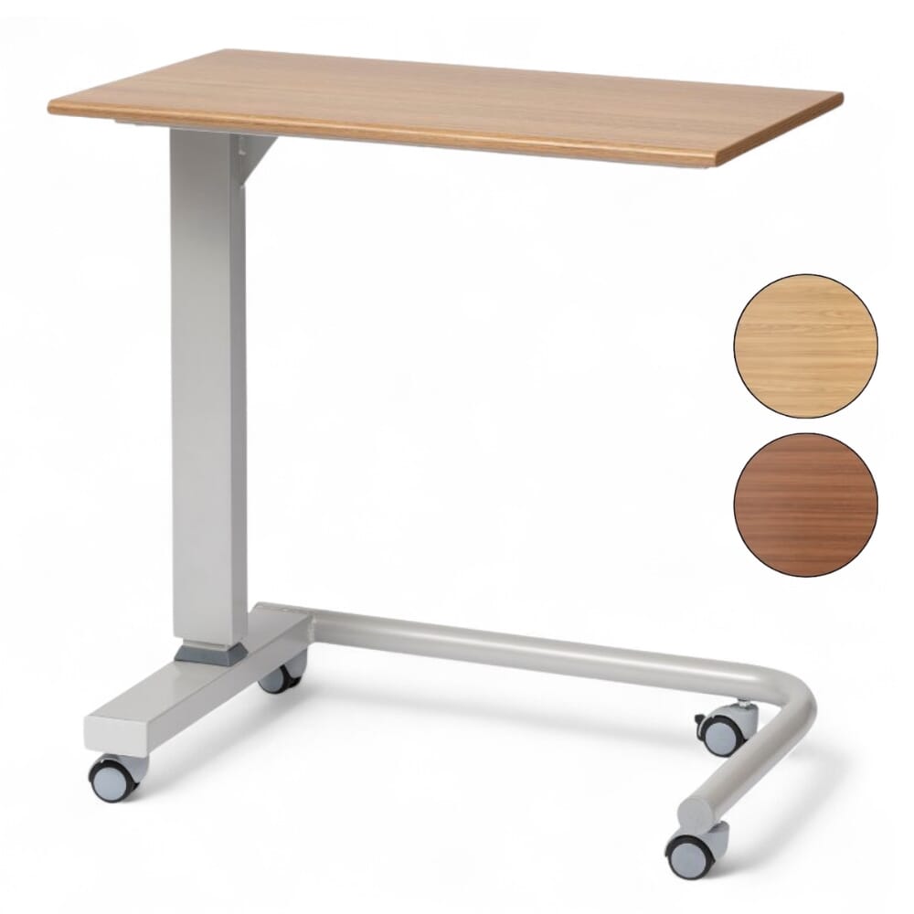 Alerta Gas Lift Overbed Wheelchair Table