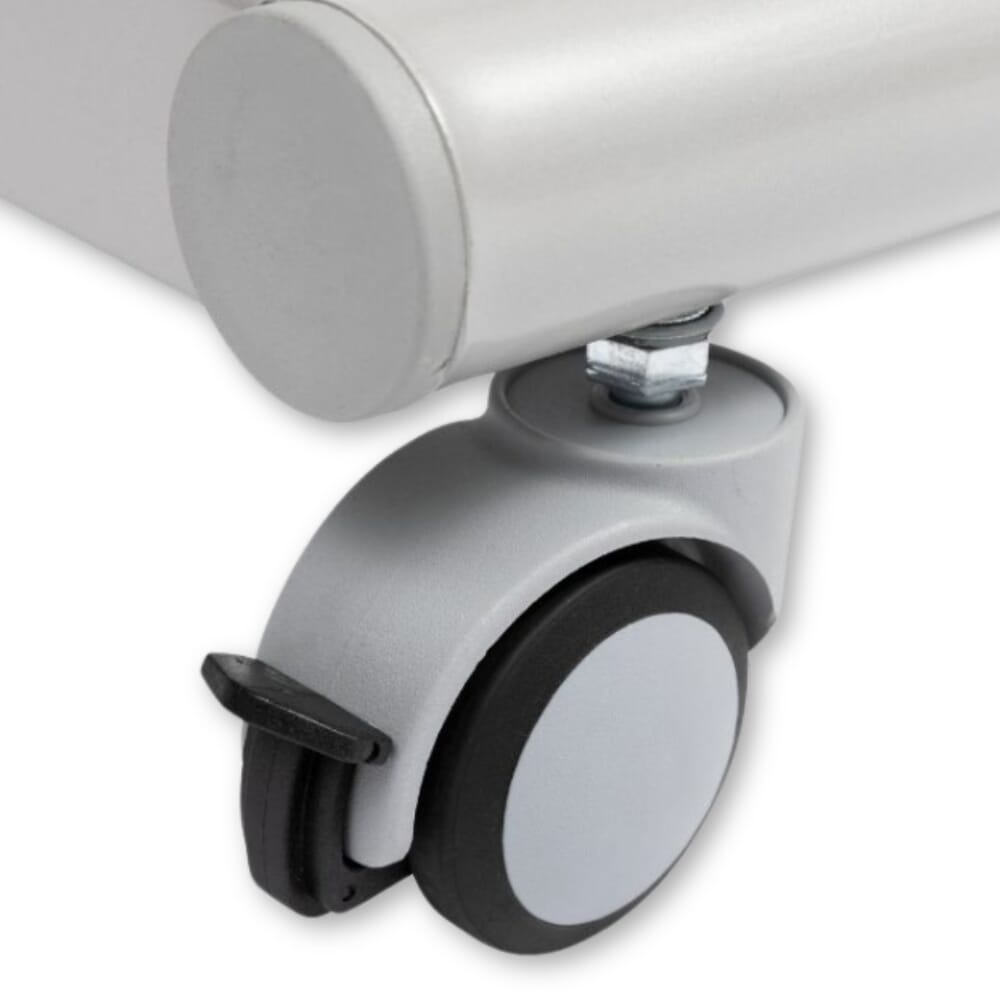 alerta gas lift overbed wheelchair table wheel