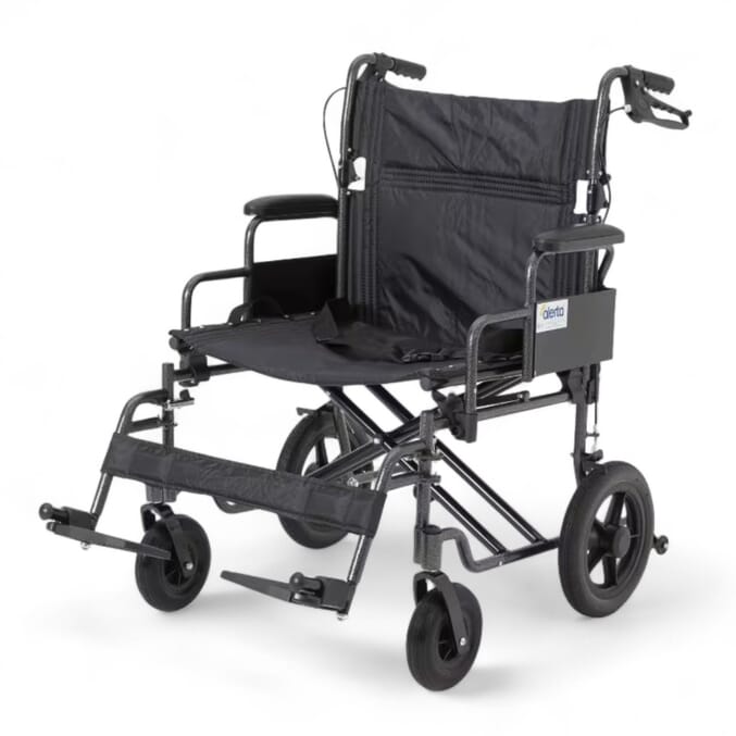 alerta heavy duty transit wheelchair
