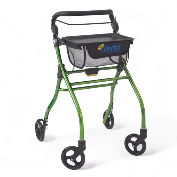 alerta indoor rollator green