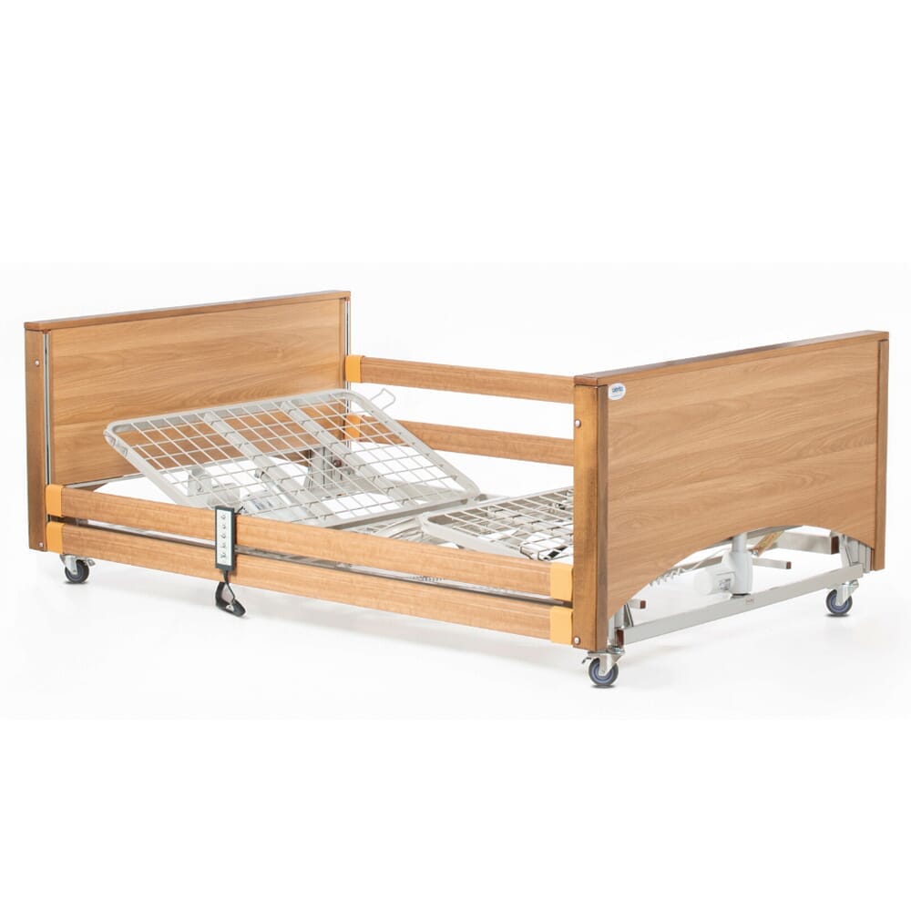 alerta lomond bariatric profiling bed oak