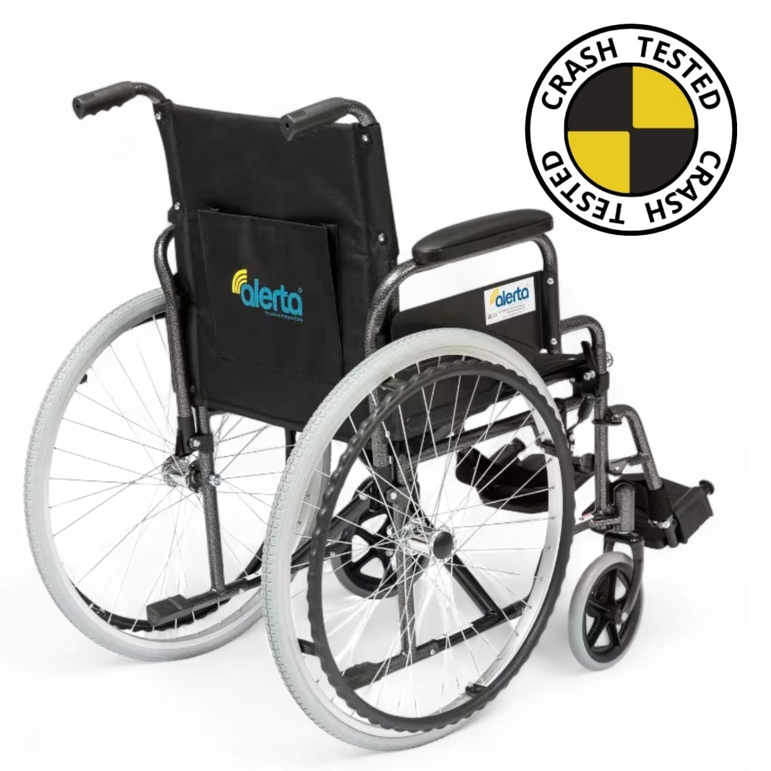 alerta self propelled wheelchair crash tested