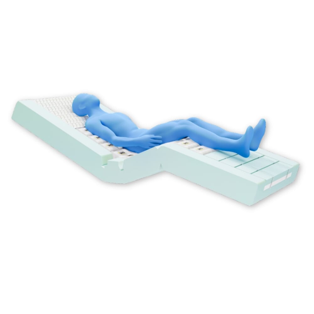alerta sensaflo hybrid pressure relief mattress contour