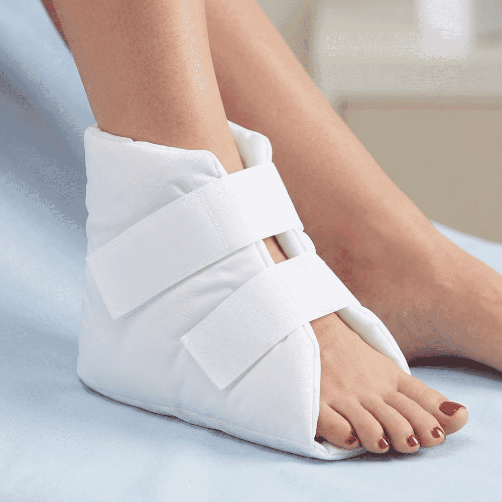 alerta soft heel protectors in use
