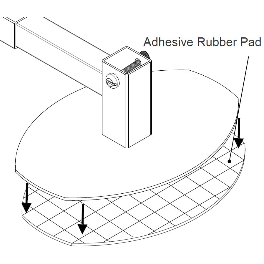 alexander raiser parts al ft rubber footpad for al 01h
