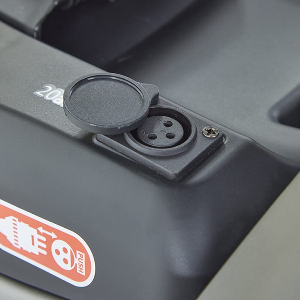 alumina air boot scooter charging port
