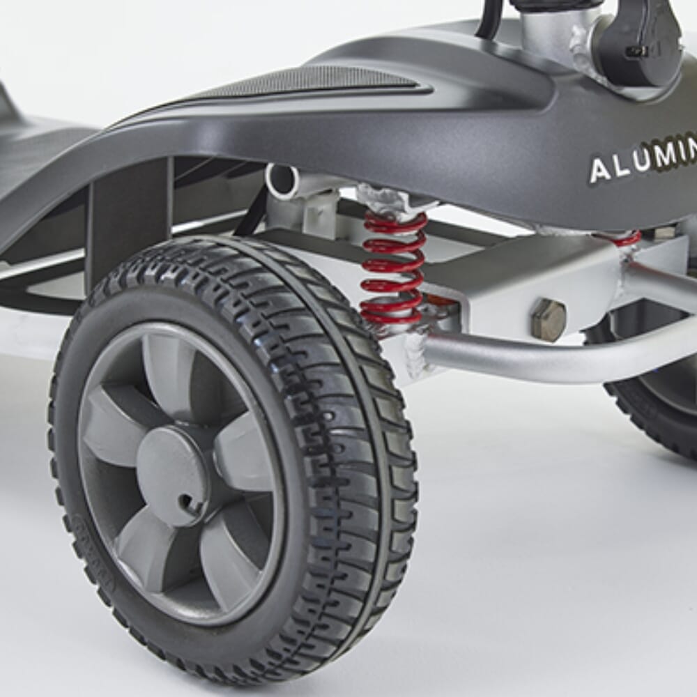 alumina air boot scooter suspension
